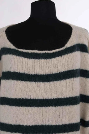 Pull American Vintage Ecru en Laine