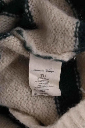 Pull American Vintage Ecru en Laine