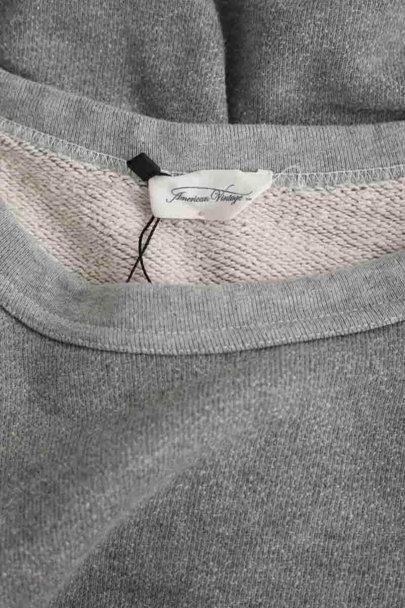 Pull American Vintage Gris en Coton