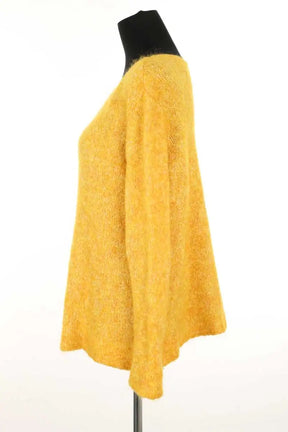 Pull American Vintage Jaune en Laine