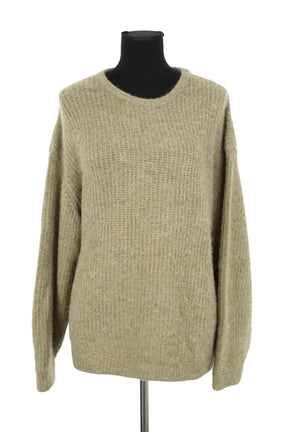 Pull American Vintage Kaki en Laine, taille L - Seconde Main