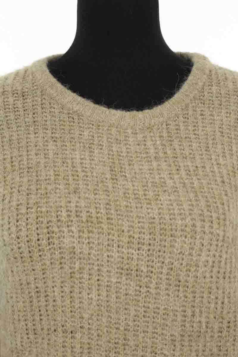 Pull American Vintage Kaki en Laine