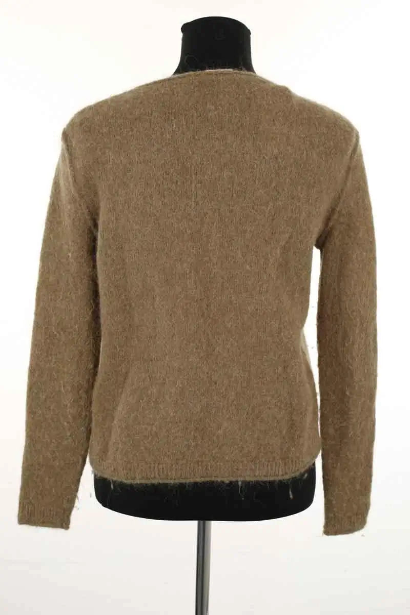 Pull American Vintage Marron en Laine