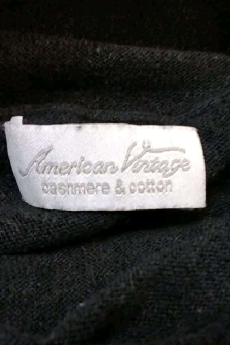Pull American Vintage Noir en Coton