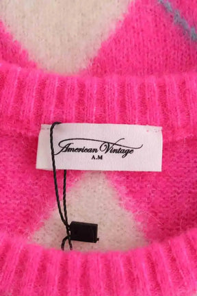 Pull American Vintage Rose en Laine