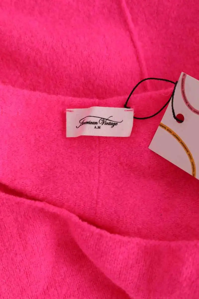Pull American Vintage Rose en Synthétique