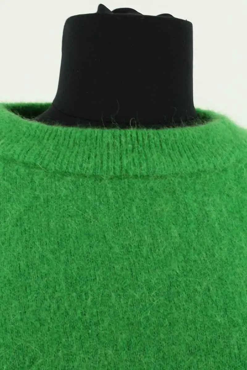 Pull American Vintage Vert en Laine