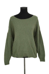 Pull American Vintage Vert en Polyamide, taille L - Seconde Main