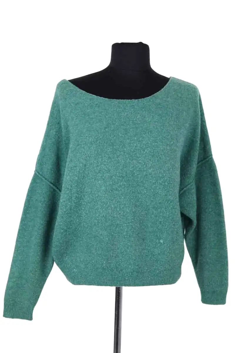Pull American Vintage Vert en Synthétique, taille XS - Seconde Main