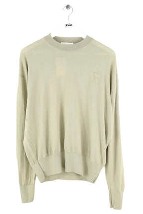 Pull Ami Vert en Laine, taille M - Seconde Main