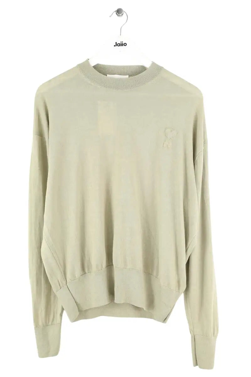 Pull Ami Vert en Laine, taille M - Seconde Main