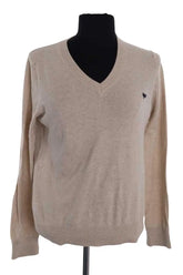 Pull APC Beige en Coton, taille S - Seconde Main