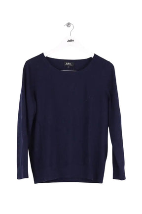 Pull APC Bleu en Laine, taille L - Seconde Main