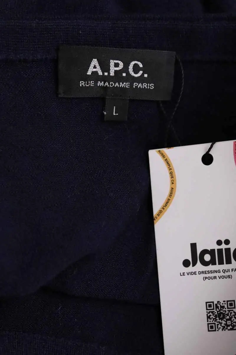 Pull APC Bleu en Laine