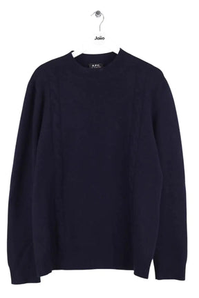 Pull APC Bleu en Laine, taille L - Seconde Main