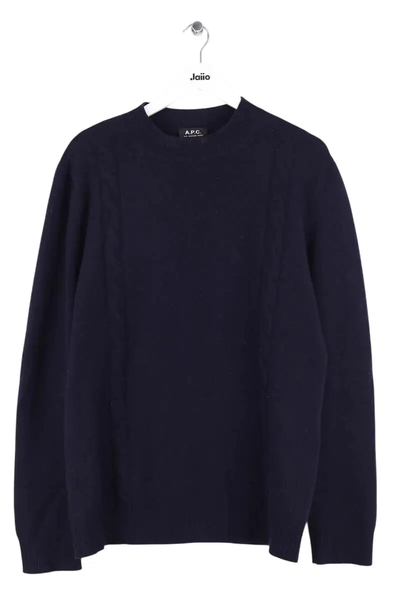 Pull APC Bleu en Laine, taille L - Seconde Main