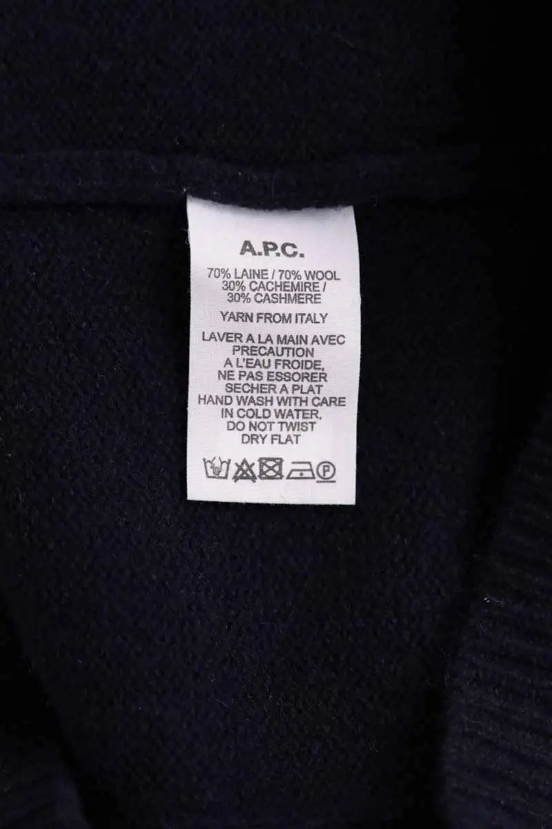 Pull APC Bleu en Laine