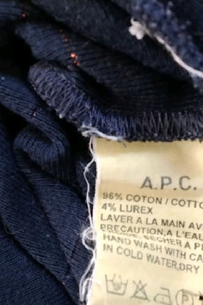 Pull APC Marine en Coton