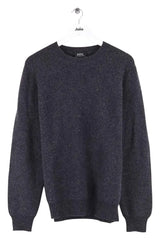 Pull APC Noir en Laine, taille L - Seconde Main