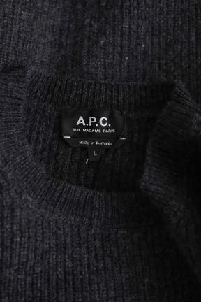 Pull APC Noir en Laine