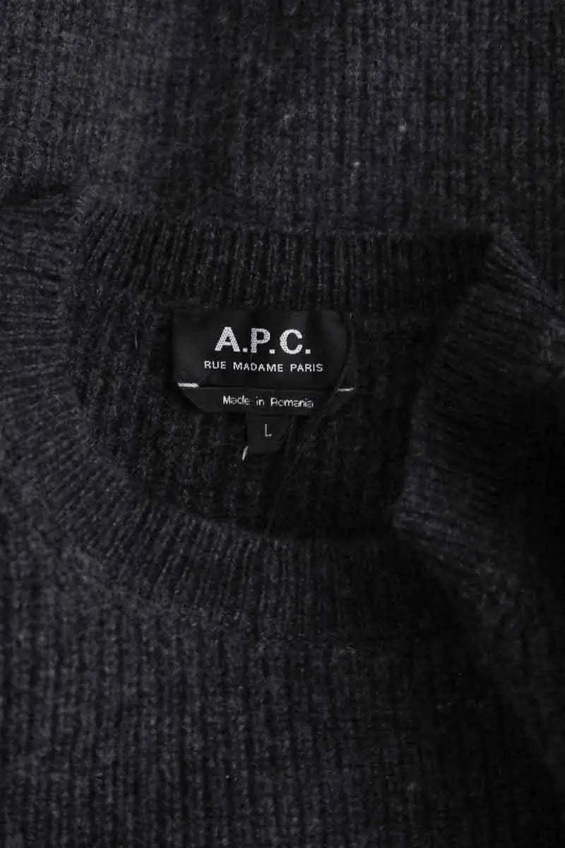 Pull APC Noir en Laine