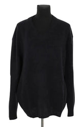 Pull APC Noir en Laine, taille M - Seconde Main