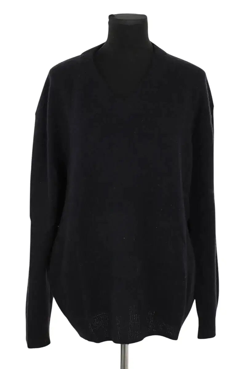 Pull APC Noir en Laine, taille M - Seconde Main