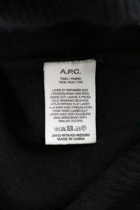Pull APC Noir en Laine