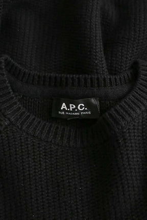 Pull APC Noir en Laine