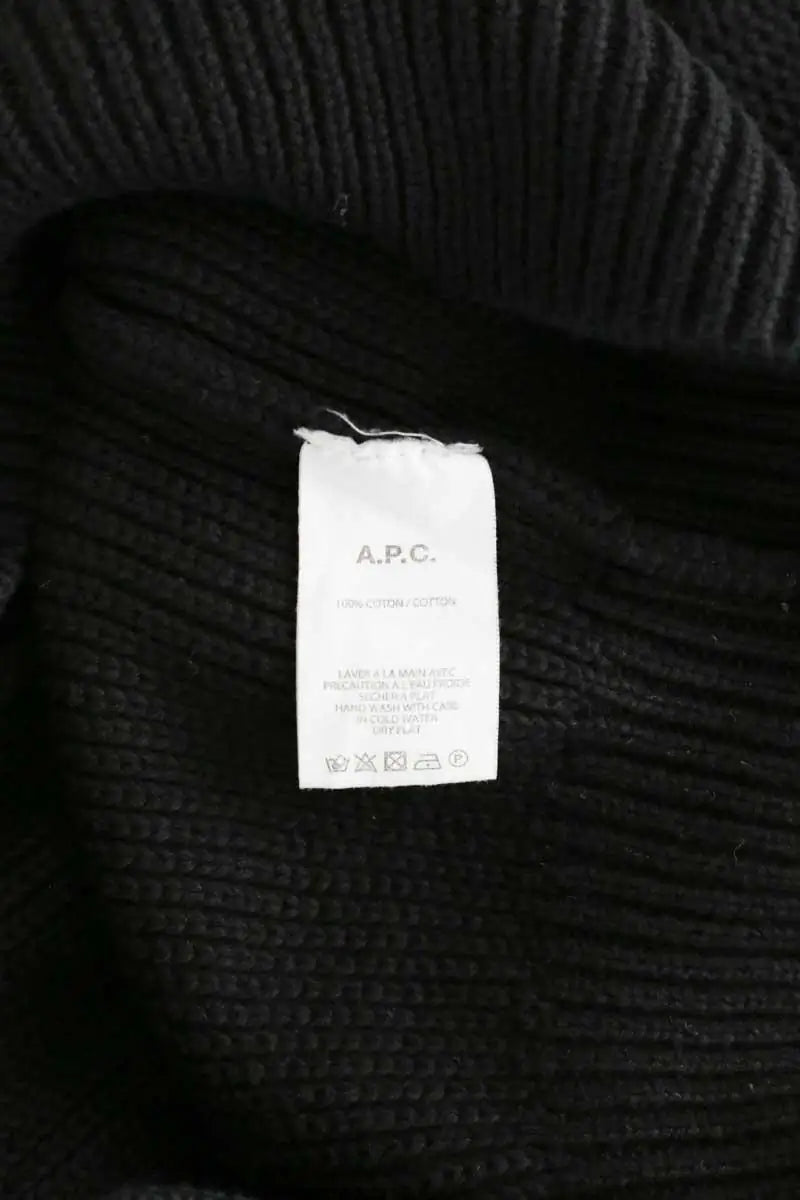 Pull APC Noir en Laine