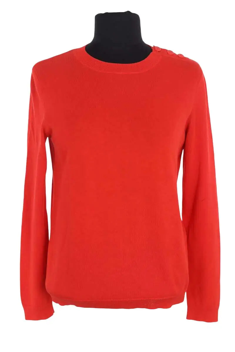 Pull APC Orange en Coton, taille S - Seconde Main