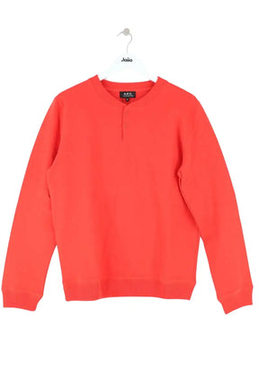 Pull APC Rouge en Coton, taille M - Seconde Main