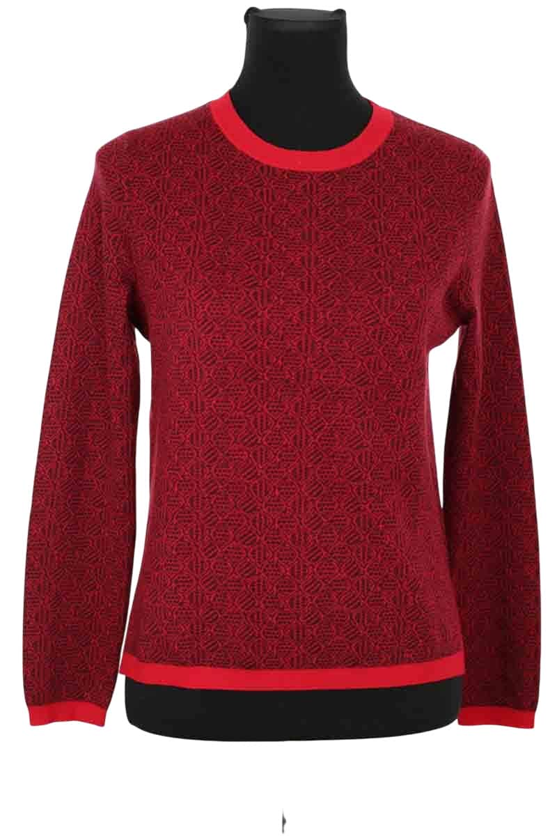 Pull APC Rouge en Laine, taille XS - Seconde Main