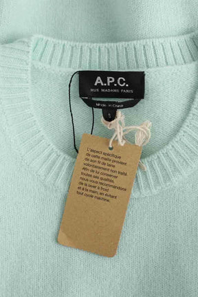 Pull APC Vert en Laine