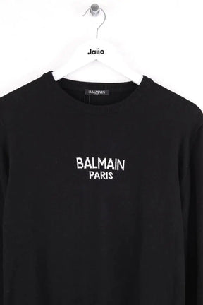 Pull Balmain Noir en Coton