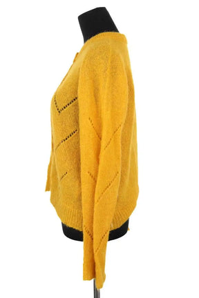 Pull Balzac Jaune en Synthétique