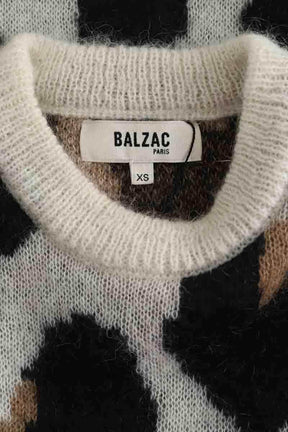 Pull Balzac Multicolore en Laine
