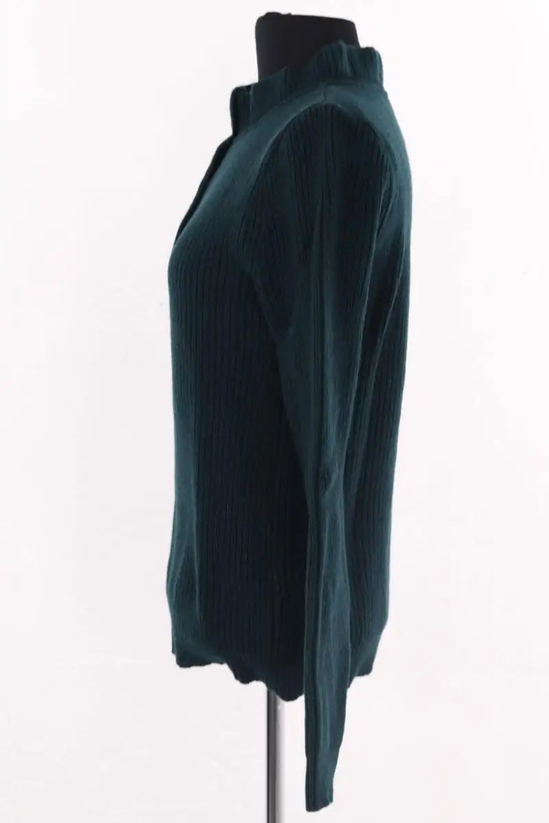 Pull Balzac Paula Vert en Laine