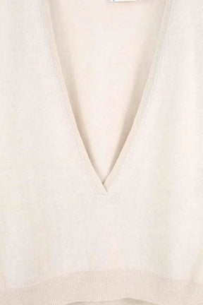 Pull Barbara Bui Ecru en Laine