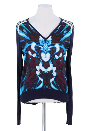 Pull Barbara Bui Marine en Soie, taille S - Seconde Main