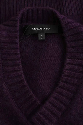 Pull Barbara Bui Violet en Laine