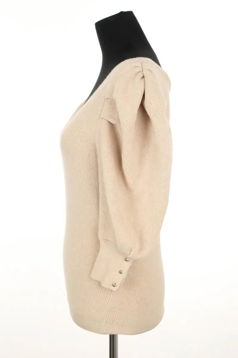 Pull Bash Beige en Coton