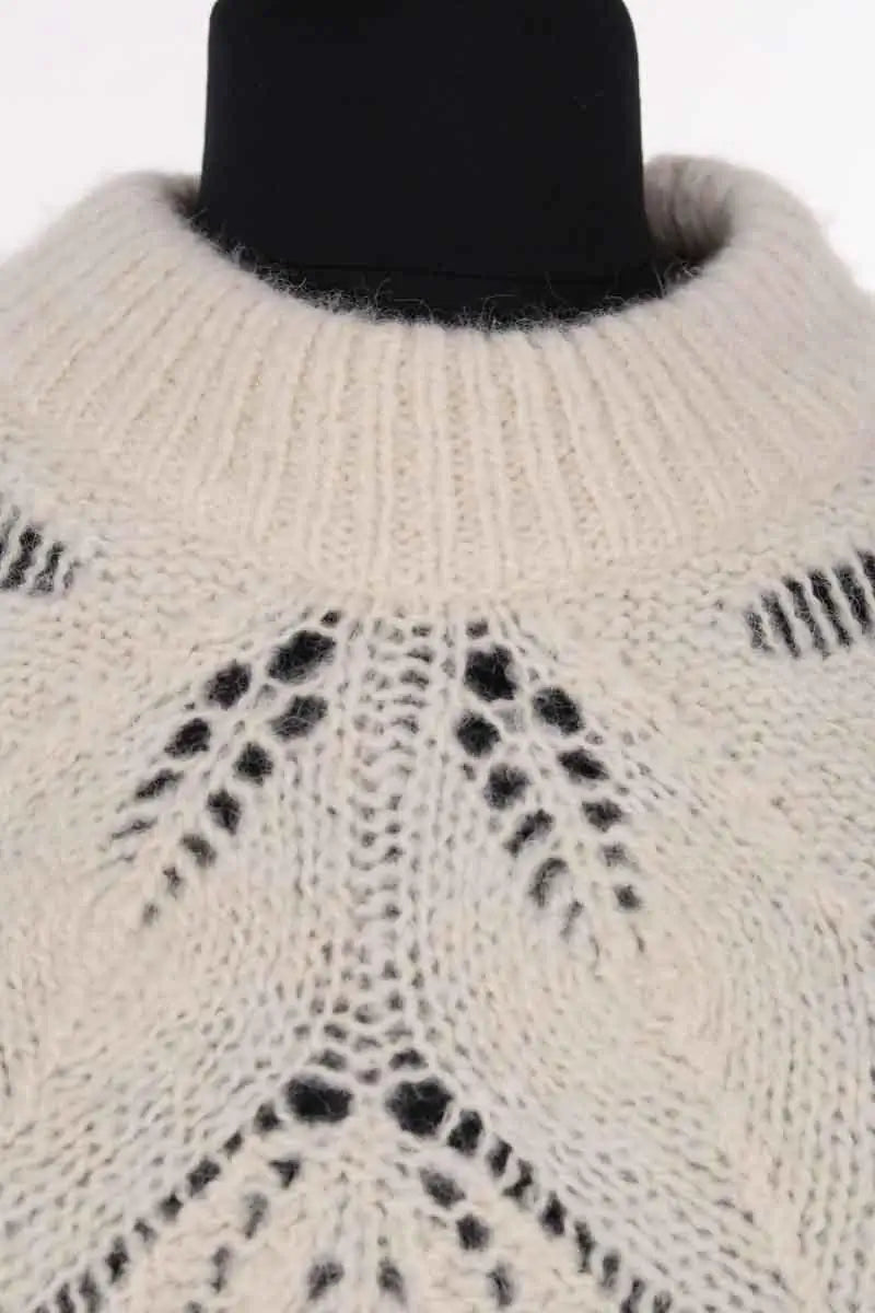 Pull Ba&Sh Beige en Laine