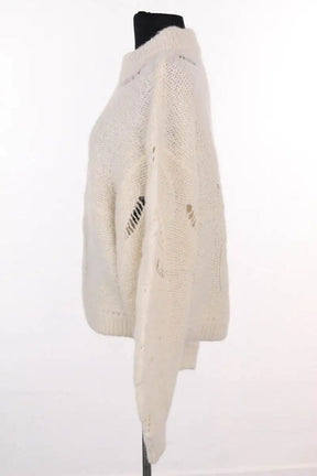 Pull Ba&Sh Beige en Laine