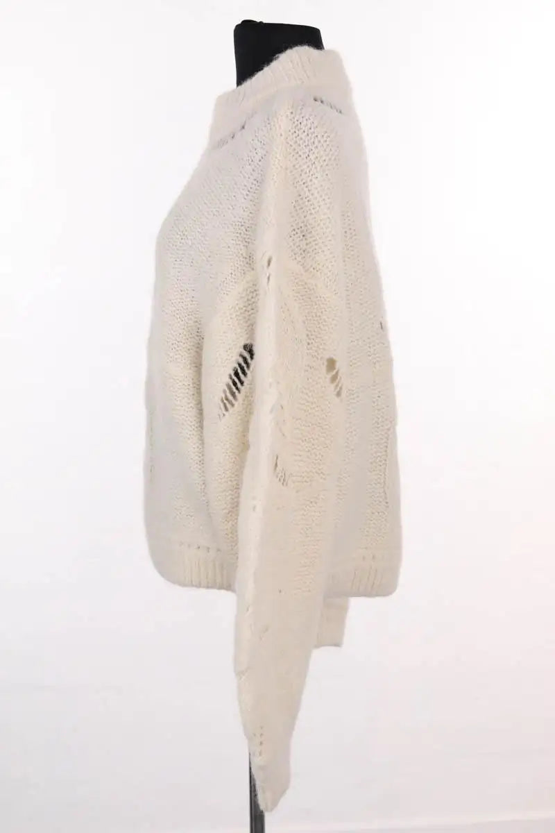 Pull Ba&Sh Beige en Laine