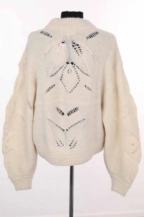 Pull Ba&Sh Beige en Laine