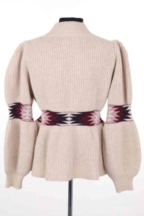 Pull Ba&Sh Beige en Laine