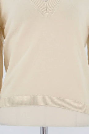 Pull Bash Beige en Laine