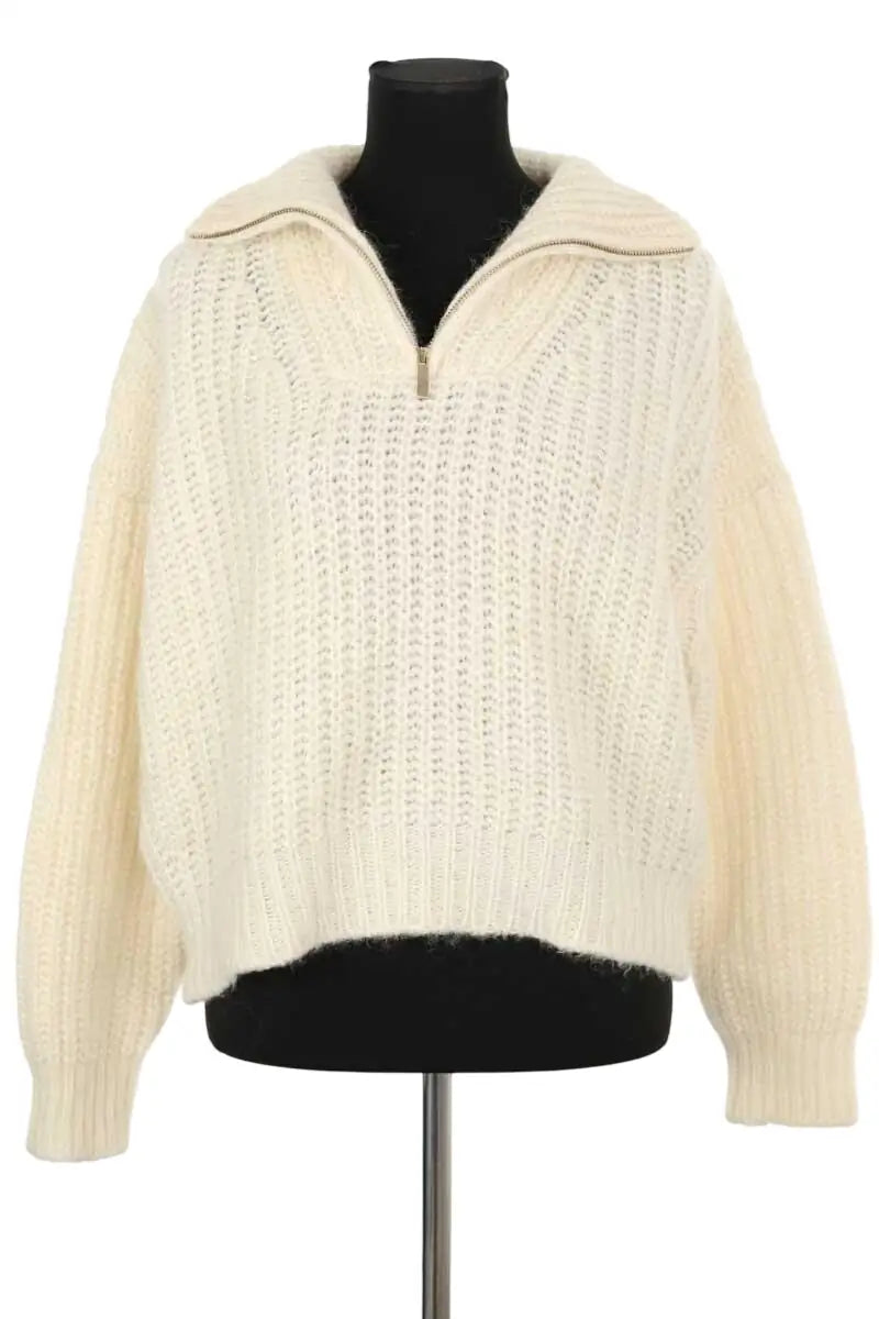 Pull Ba&Sh Beige en Laine, taille XS - Seconde Main