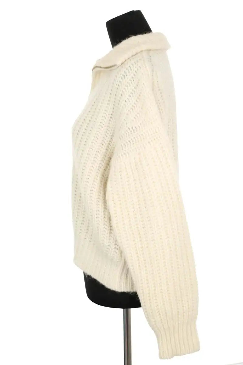 Pull Ba&Sh Beige en Laine